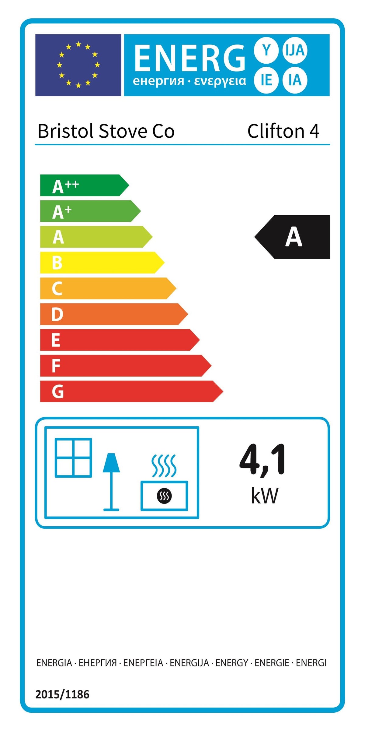 Clifton 4 energy label